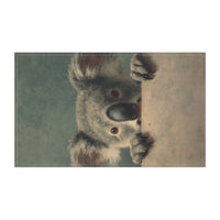 Load image into Gallery viewer, Peeking Koala Tea Towel | Cotton Poly Kitchen Towel