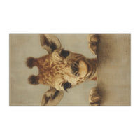 Load image into Gallery viewer, Baby Giraffe Peekaboo Tea Towel | Cute Nursery Kitchen Decor