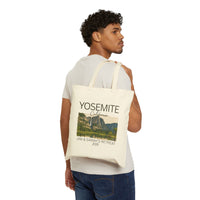 Load image into Gallery viewer, Yosemite National Park Tote Bag – Personalized Canvas Mountain Souvenir