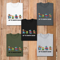 Load image into Gallery viewer, Up to Snow Good, Dinosaur Christmas | Funny Festive Shirts