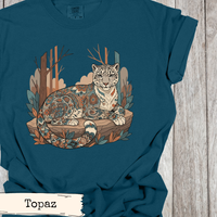 Load image into Gallery viewer, Snow Leopard Art Shirt