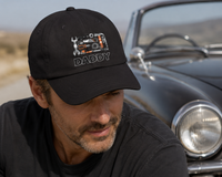 Load image into Gallery viewer, Unstructured Baseball Cap Vintage Dad Hat Style Comfortable Adjustable Fit Casual Everyday Headwear Perfect Fathers Day Present Soft Crown Design Pre Curved Visor Detail Breathable Construction Gift For Pop Classic Mens Fashion Accessory