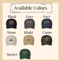 Load image into Gallery viewer, Abuelo Hat – Embroidered Vintage Dad Cap Father's Day Gift