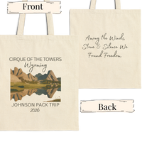 Load image into Gallery viewer, Cirque of the Towers Wyoming Tote Bag