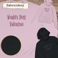 Load image into Gallery viewer, Worlds Best Valentines | Embroidery