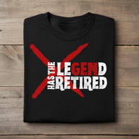 Load image into Gallery viewer, The Legend Has Retired Funny Retirement Gift | Retirement Humor Design | Dad Retirement Gift | Funny Retirement Saying | New Chapter Gift