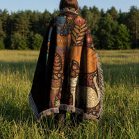 Load image into Gallery viewer, Cat Tapestry Wall Hanging – Woven Boho Folk Art Throw Blanket Gift