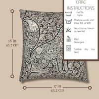 Load image into Gallery viewer, Fox Throw Pillow – Woven Geometric Mandala Boho Woodland