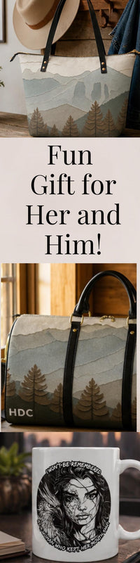 Load image into Gallery viewer, Personalized Tote Bag – Leather Crossbody Work Bag with Mountain Design