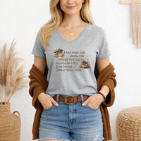 Load image into Gallery viewer, Funny Bee Shirt –  Vneck Tee