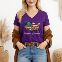 Load image into Gallery viewer, Patriotic V Neck Shirt