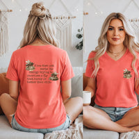Load image into Gallery viewer, Bee Shirt Women – Vneck Cotton Tee