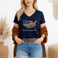 Load image into Gallery viewer, Patriotic V Neck Shirt