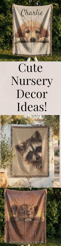 Load image into Gallery viewer, Custom Pet Blanket – Personalized Name Embroidered Woven Cotton