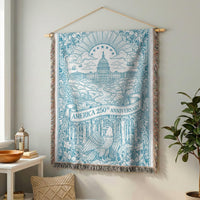 Load image into Gallery viewer, America 250th Anniversary Gift – Woven Cotton Capitol Blanket