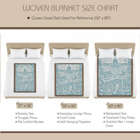 Load image into Gallery viewer, America 250th Anniversary Gift – Woven Cotton Capitol Blanket
