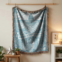 Load image into Gallery viewer, America 250th Anniversary Gift – Woven Cotton Capitol Blanket