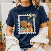Load image into Gallery viewer, Custom Pet Shirt Personalized Dog Photo Portrait Apparel Furry Friend Tribute Clothing Cat Owner Gift Present Animal Picture Upload Design Quality Cotton Comfort Tee Soft Fabric Everyday Wear Pet Lover Fashion Companion Keepsake Wearable