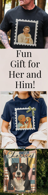 Load image into Gallery viewer, Custom Pet Shirt – Personalized Dog Photo Portrait Memorial Gift