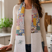 Load image into Gallery viewer, Personalized Kitchen Towel – Custom Embroidered Hanging Boa Gift
