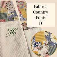 Load image into Gallery viewer, Personalized Kitchen Towel – Custom Embroidered Hanging Boa Gift