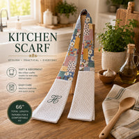 Load image into Gallery viewer, Personalized Kitchen Towel – Custom Embroidered Hanging Boa Gift
