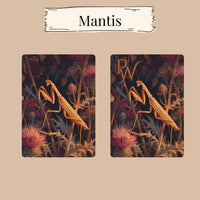 Load image into Gallery viewer, Custom Playing Cards – Vintage Moth Botanical Design Personalized Gift