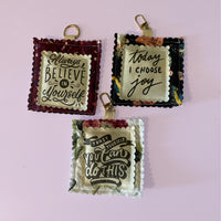 Load image into Gallery viewer, Motivational Bag Charm – Handmade Inspirational Keychain